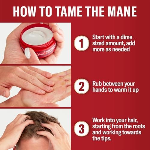 Old Spice Classic Pomade for Men, Medium Hold, 2.22 oz