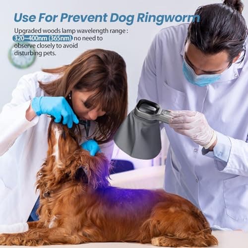 Portable Professional Handheld Wood Light Face Detector for Pets