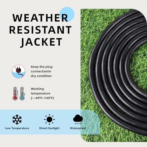 EP 3 Heavy Duty Black 12/3 SJTW Extension Cord - Lawn, Garden, Appliances