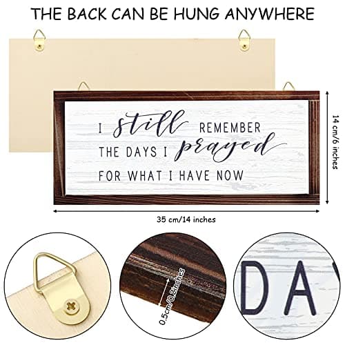 Rustic Wooden Sign for Home and Garden White Background