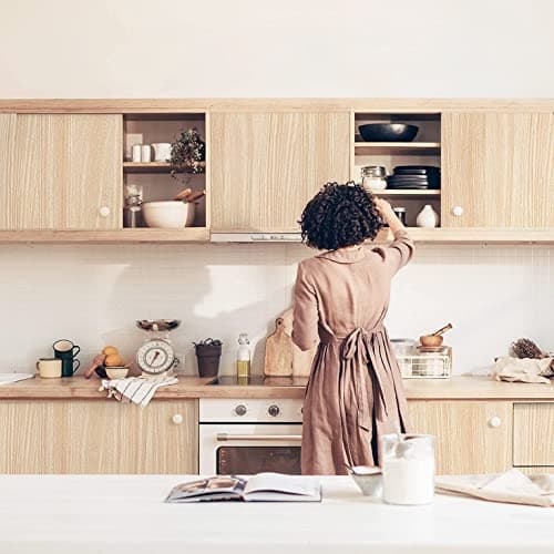 Heroad Brand Natural Wood Grain Contact Paper for Cabinets 17.7"x78.7"