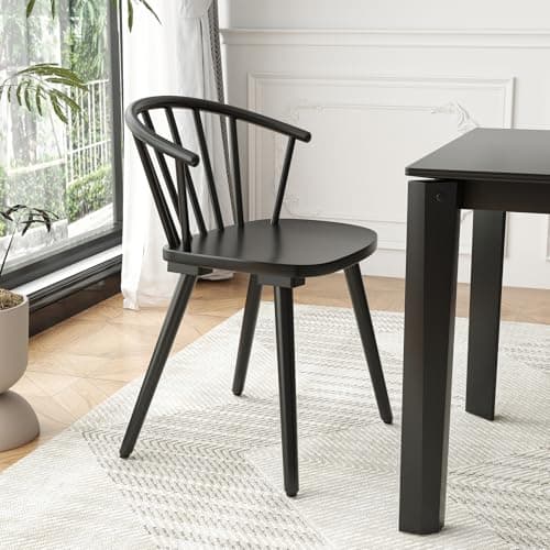 Windsor Mid-Century Modern Kitchen Dining Room Chairs