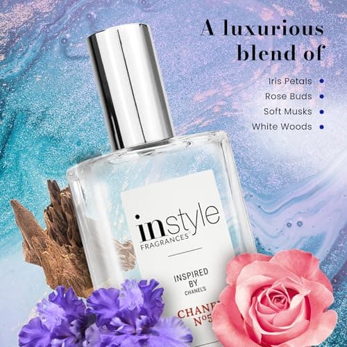 Chanel-Inspired Instyle Women’s Eau de Toilette | Vegan, 3.4 Fl Oz | Paraben Free