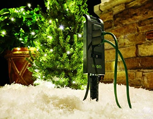 Woods WiOn 50063 Outdoor Wi-Fi Smart Plug Bundle