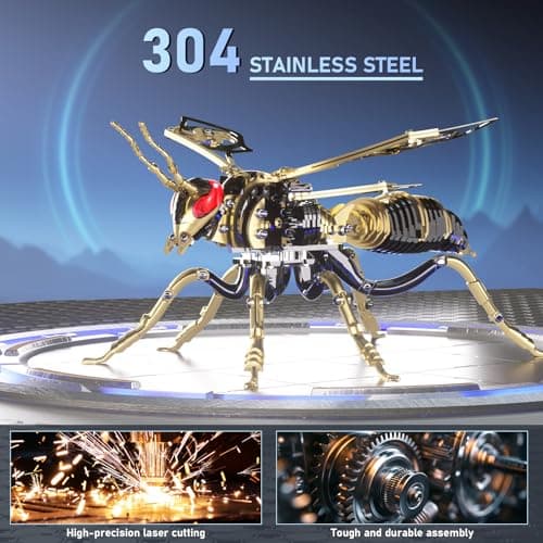 Bumblebee Metal 3D Puzzles for Adults: Advanced DIY Crafts