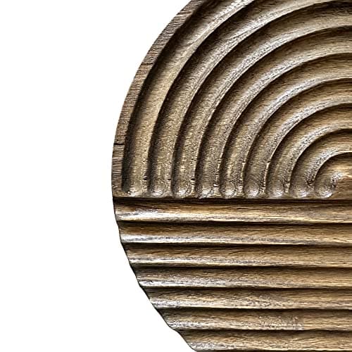 Musanpou Hand-carved Wood Wall Decor for Farmhouse and Country-style Interiors