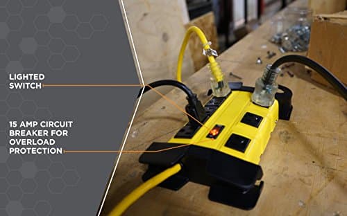 Compact Power Strip for Woods