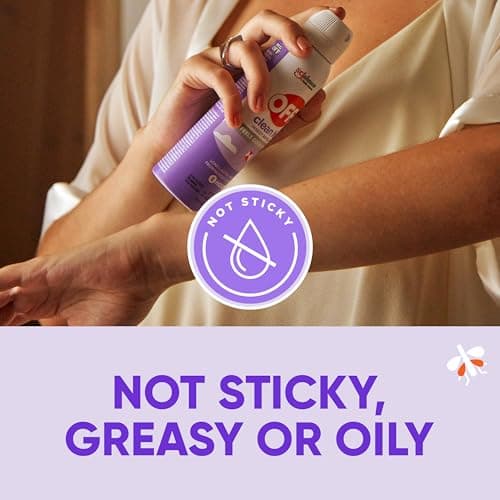 OFF! Clean Feel 20% Picaridin Insect Repellent, Long Lasting Mosquito Protection, 5 oz