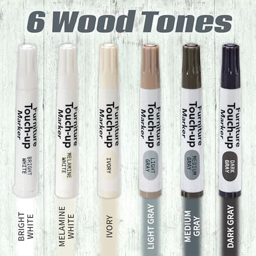 Wood Scratch Repair Kit - 13 Light Colors, Furniture Touch-Up Pens