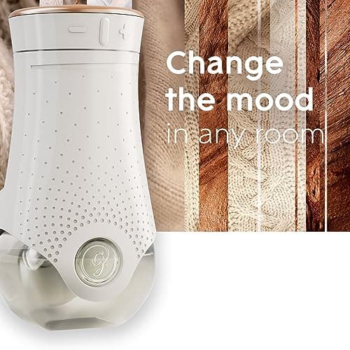 Glade PlugIns Cashmere Woods Air Freshener, 3.35 Fl Oz, 5 Count