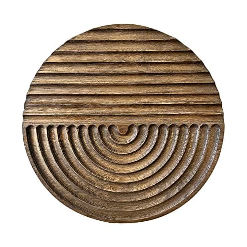 Musanpou Hand-carved Wood Wall Decor for Farmhouse and Country-style Interiors