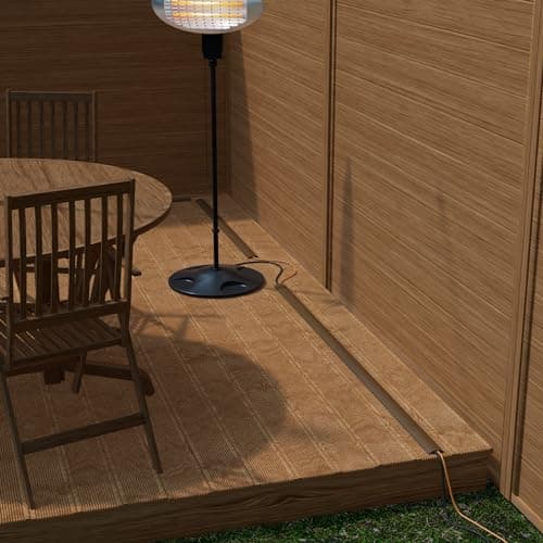 D-Line 6ft Floor Cord Cover, Cable Protector - Brown