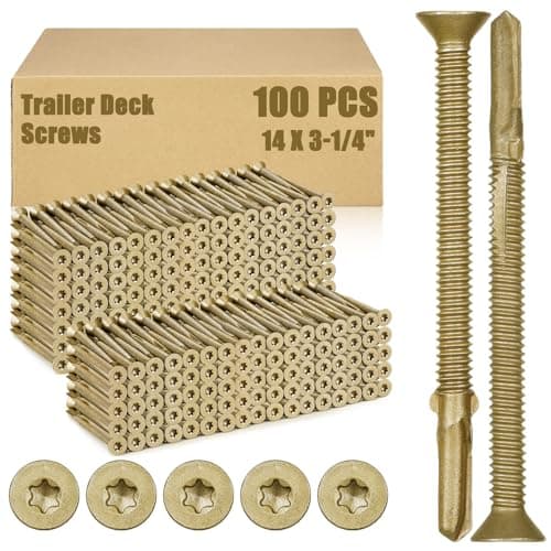 Trailer Deck Screws for Metal Construction