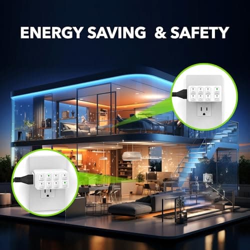 BN-LINK Heavy Duty Countdown Timer with Repeat, 3-Prong Grounded Outlet, ETL Listed