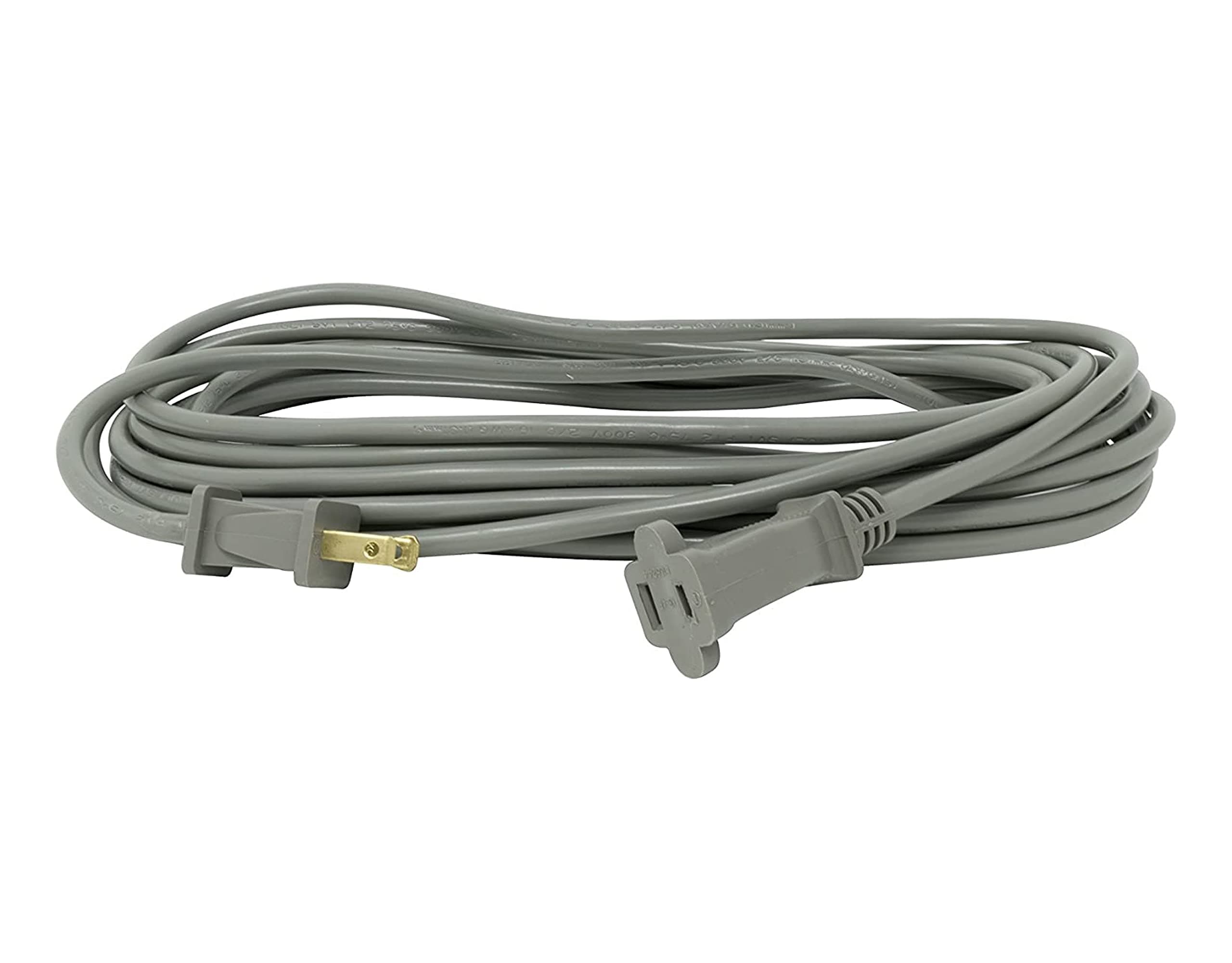 Compact Extension Cord for Small Appliances; 20-Foot; Gray