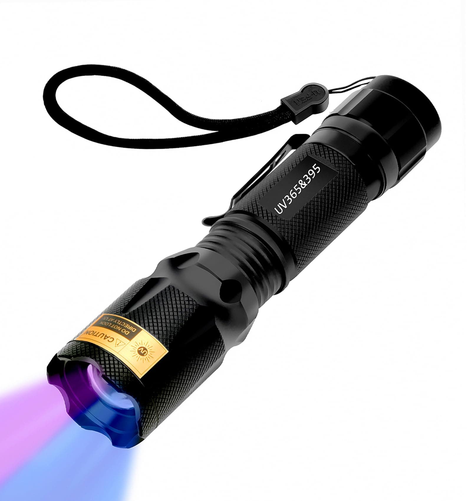 365nm 395nm UV Flashlight, Black Light Torch for Pet Urine & More icmpetà