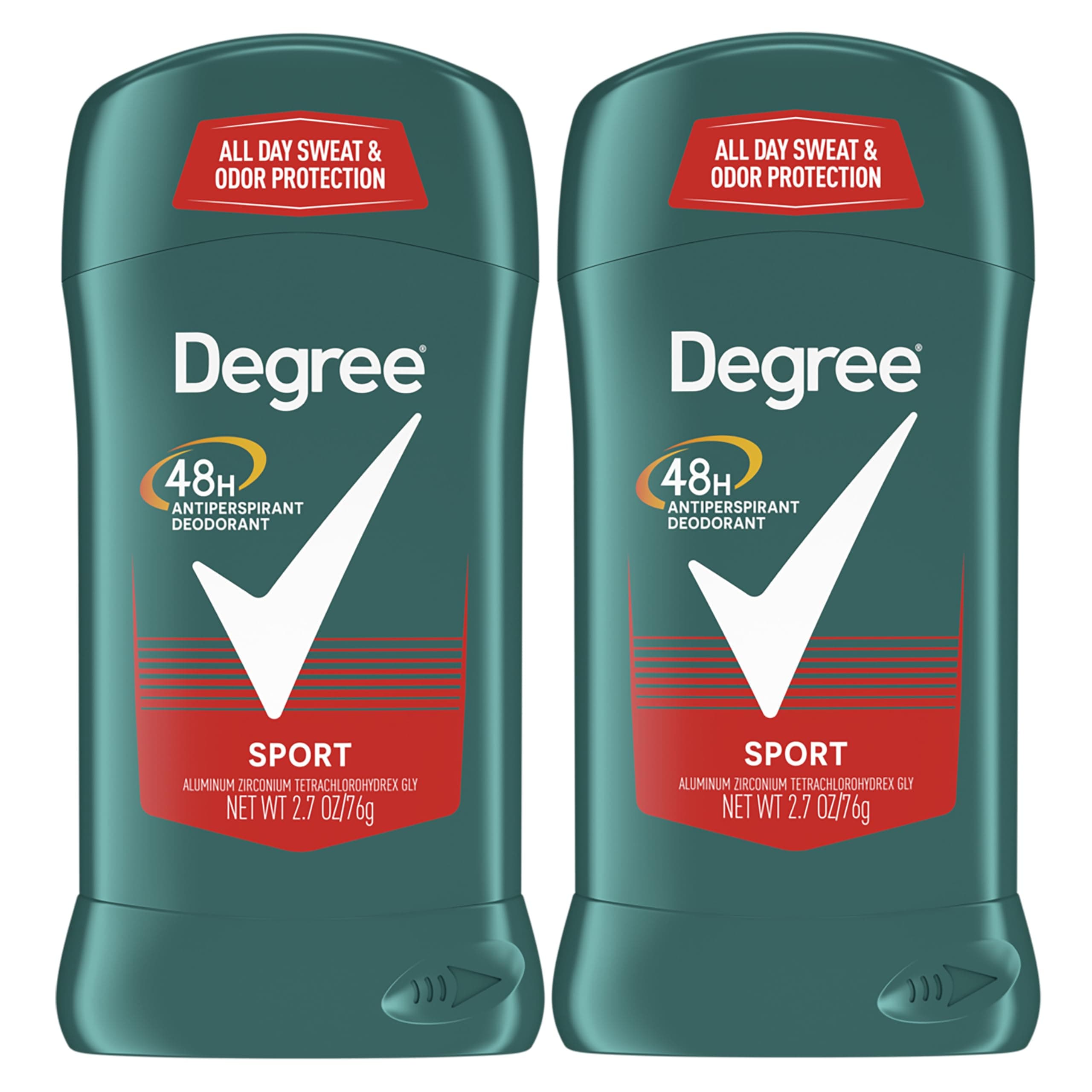 Degree Men Sport Antiperspirant Deodorant, 2-Pack, 48-Hour Protection