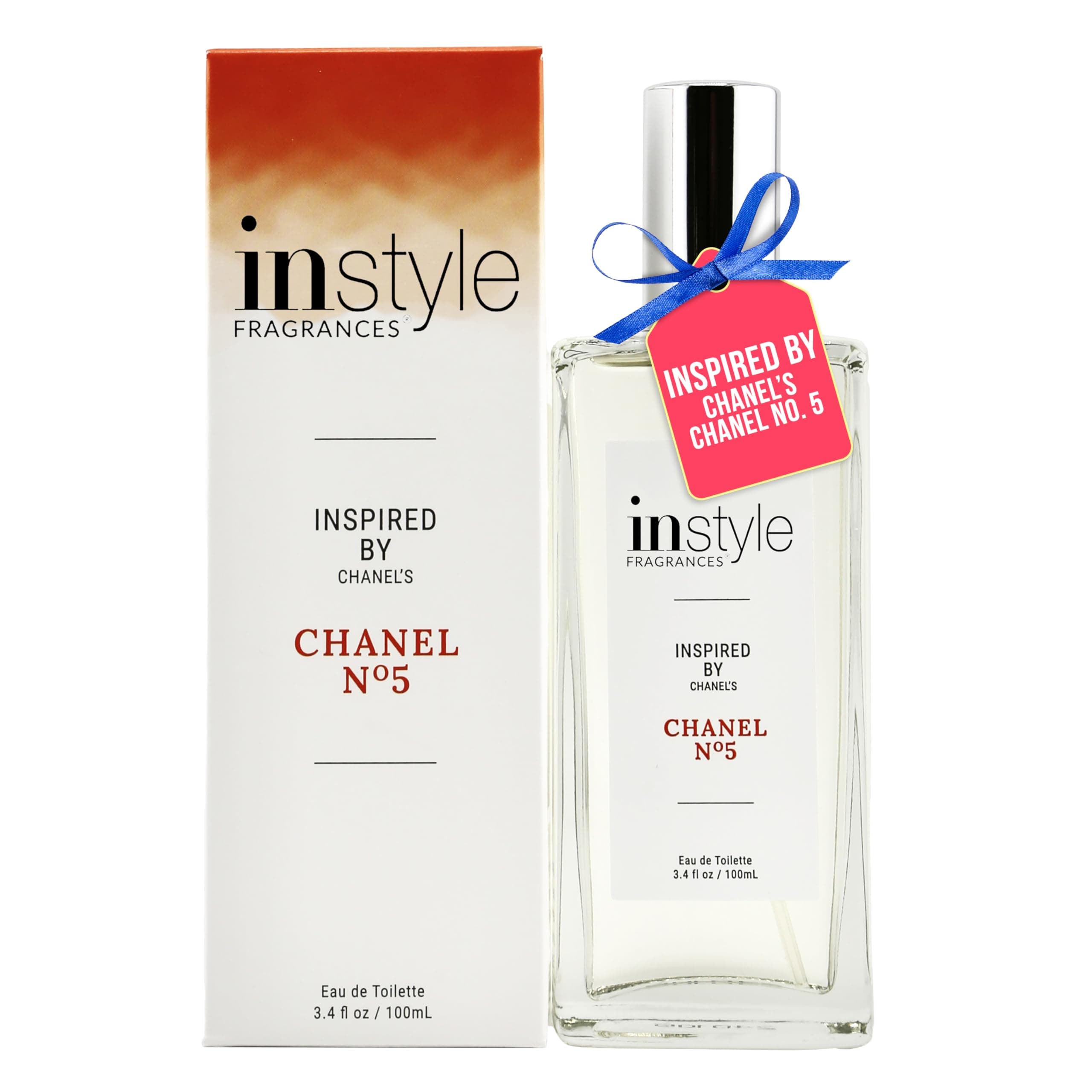 Chanel-Inspired Instyle Women’s Eau de Toilette | Vegan, 3.4 Fl Oz | Paraben Free