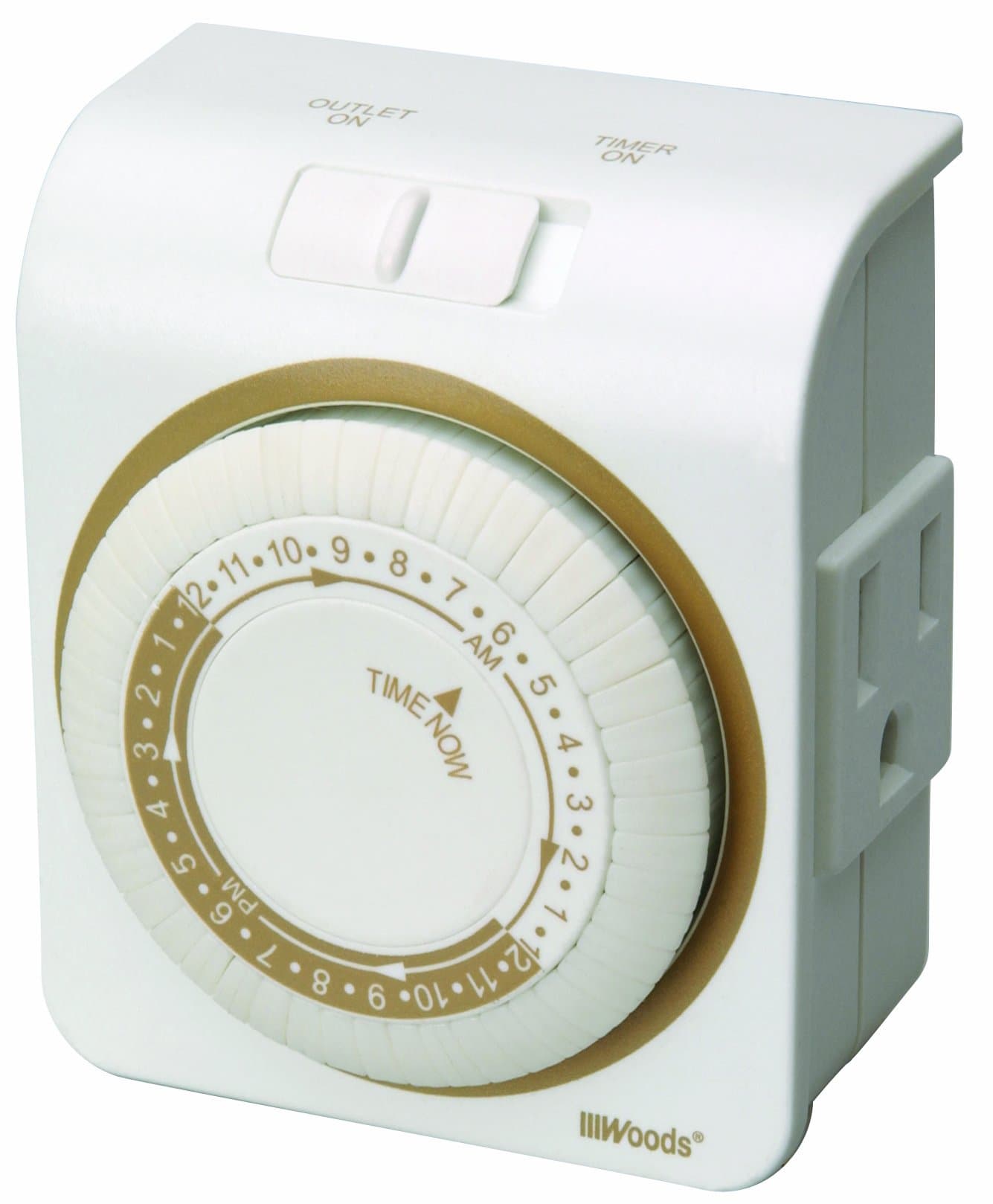 Mechanical Timer for Indoor 24-Hour Heavy Duty Use