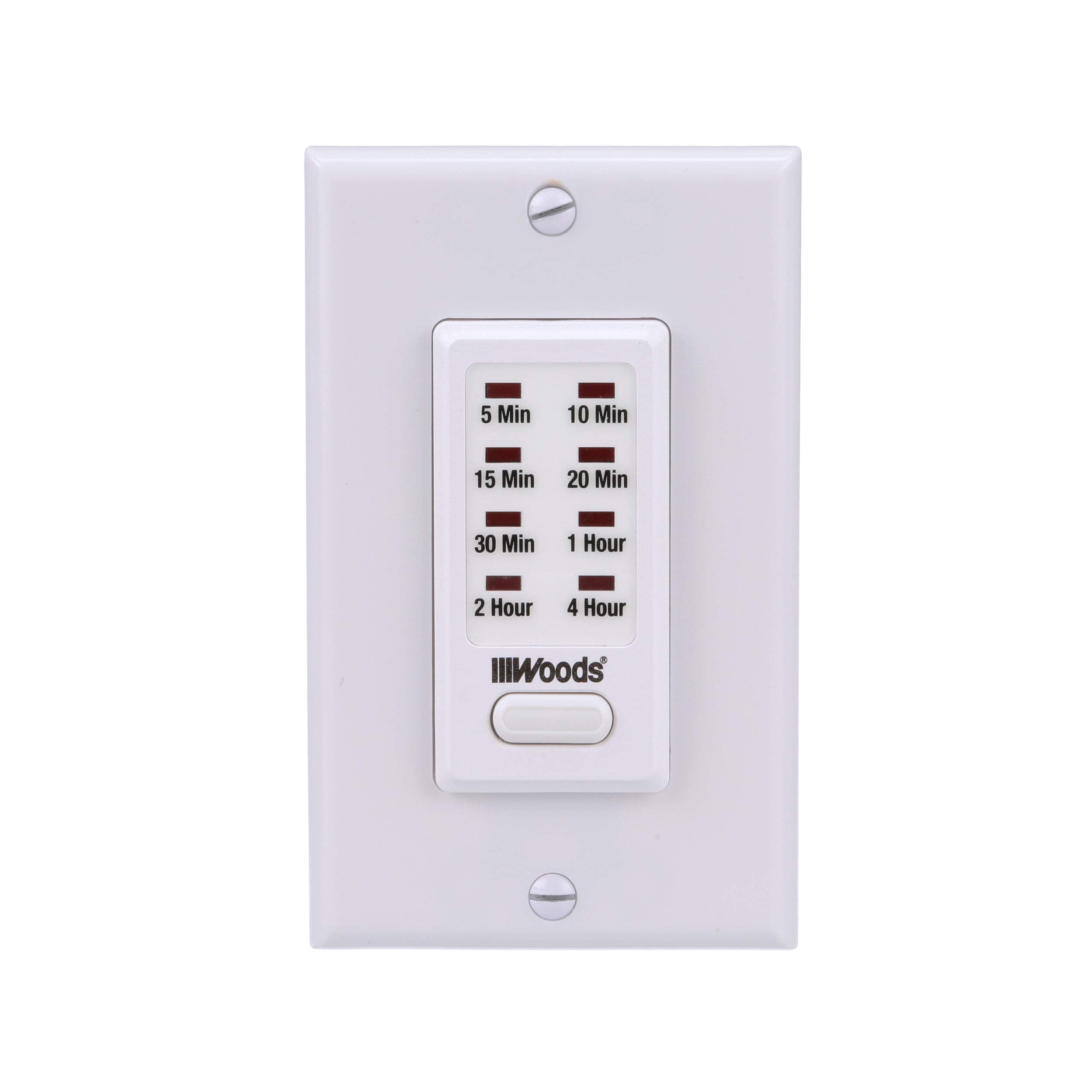 Woods 59724WD Digital Countdown Timer, White