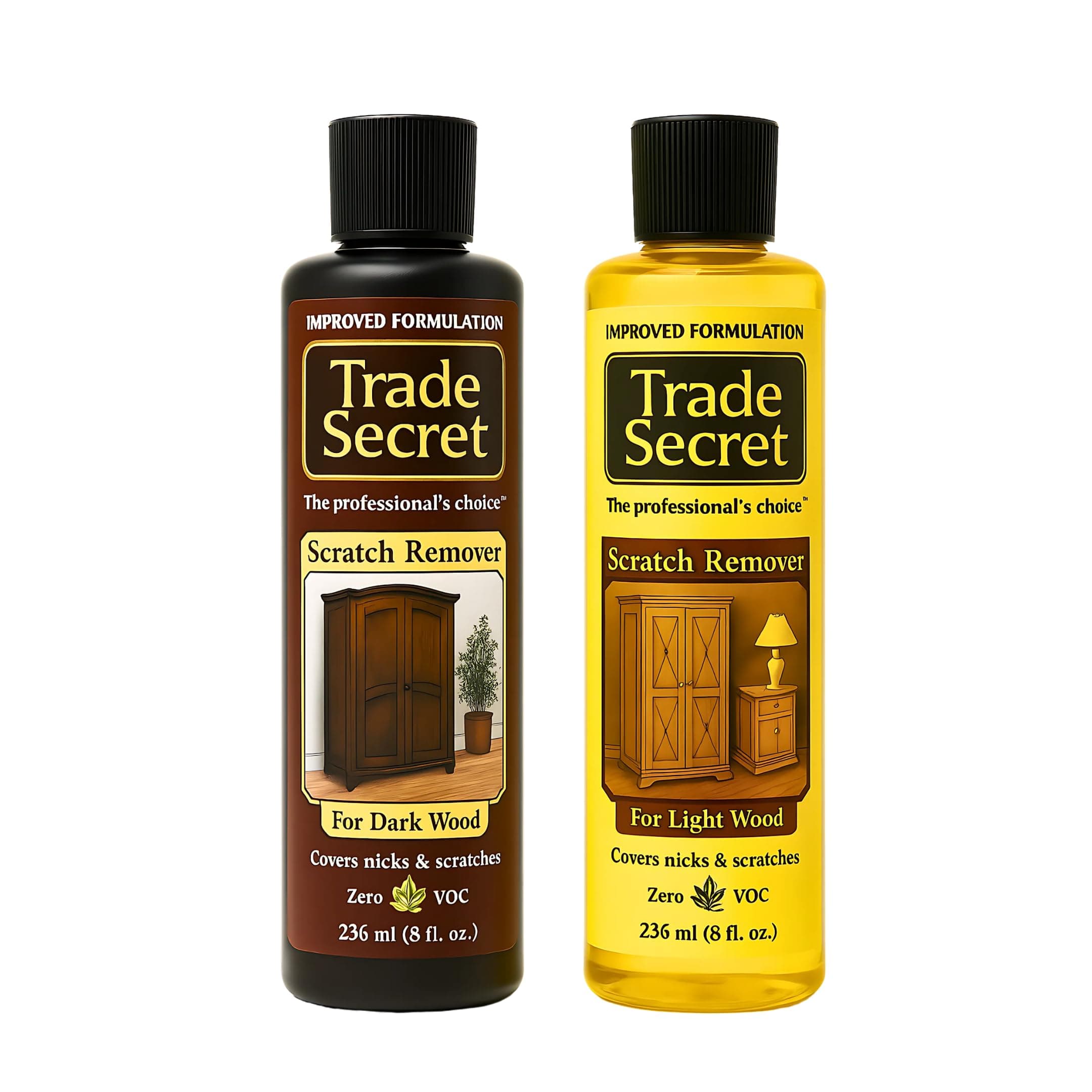 Trade Secret Scratch Concealer for Wood Furniture Defects