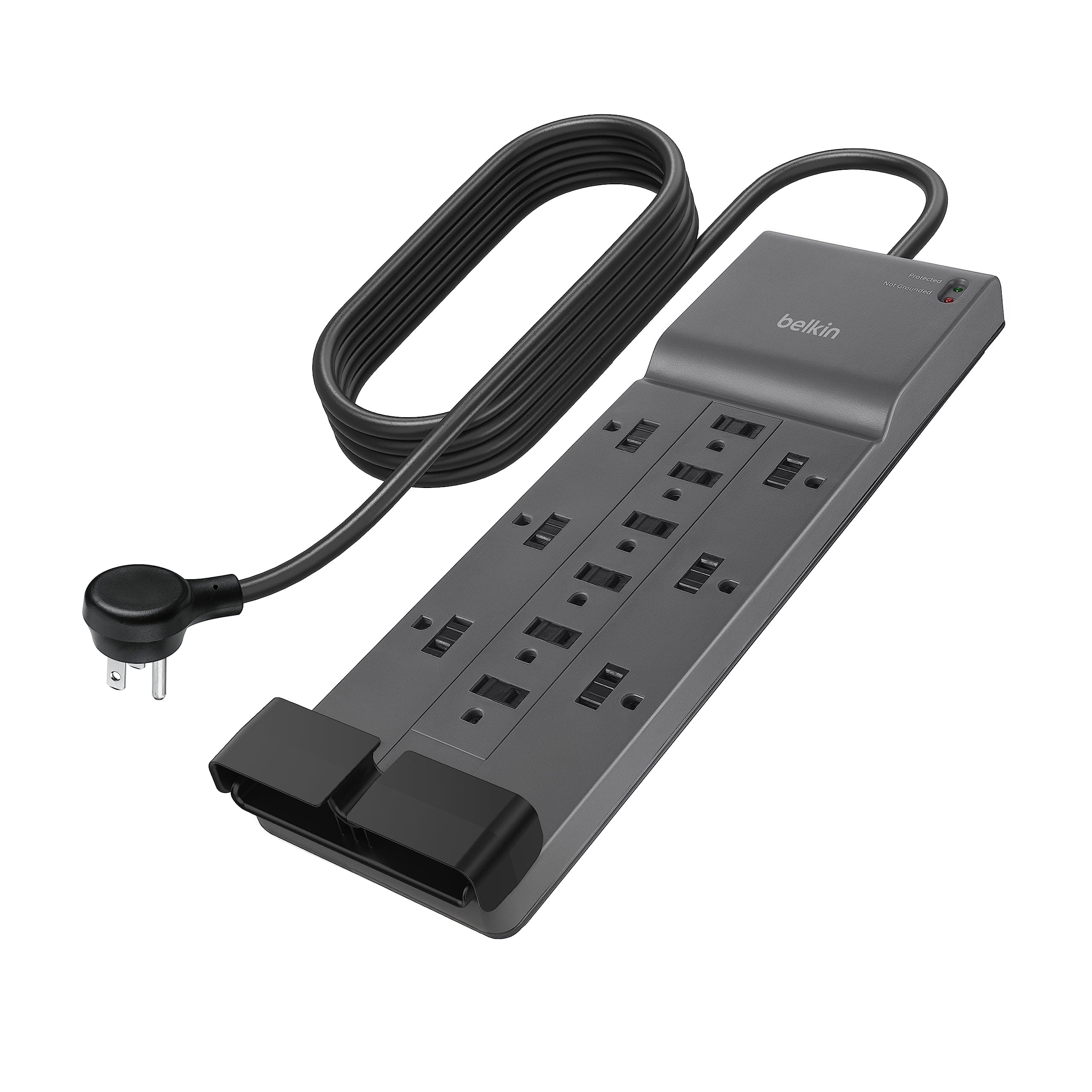 Belkin 12-Outlet Surge Protector Power Strip, 8ft Cord, 3,940 Joules Protection