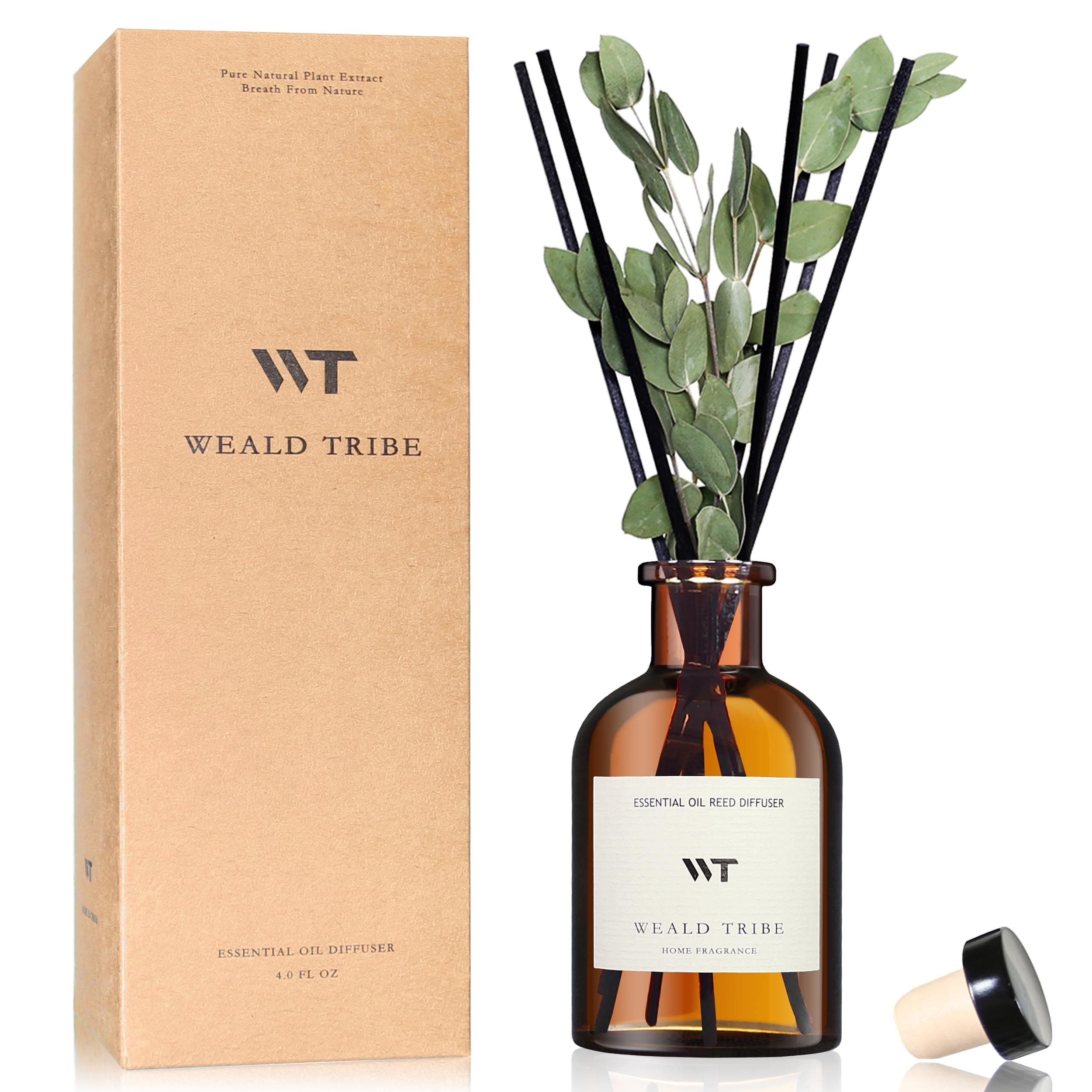 WEALD TRIBE Eucalyptus & Lavender Flower Reed Diffuser Set