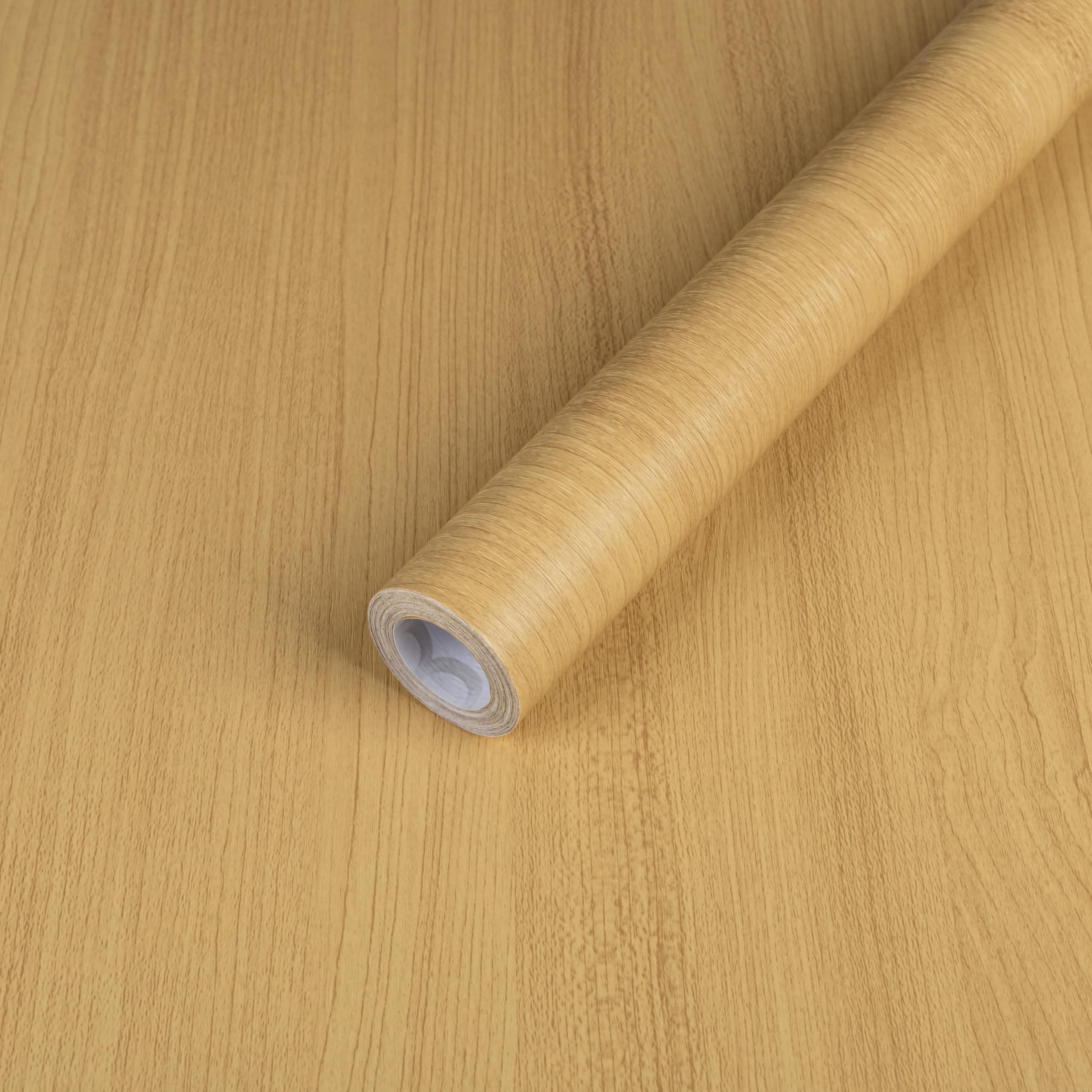 Abyssaly Light Wood Contact Paper for Kitchen Cabinets Shelf Drawer