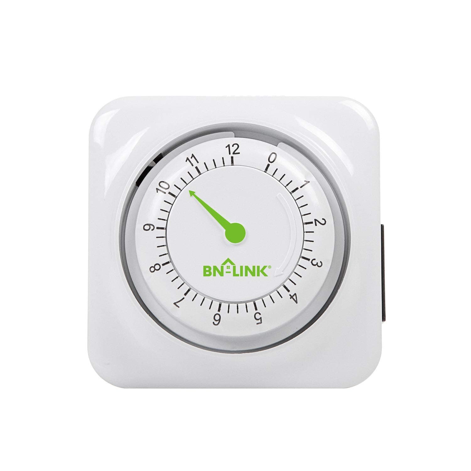 BN-LINK 12 Hour Energy Saving Countdown Timer, ETL Listed, 1875W for Kitchen(phone charger, lamps)