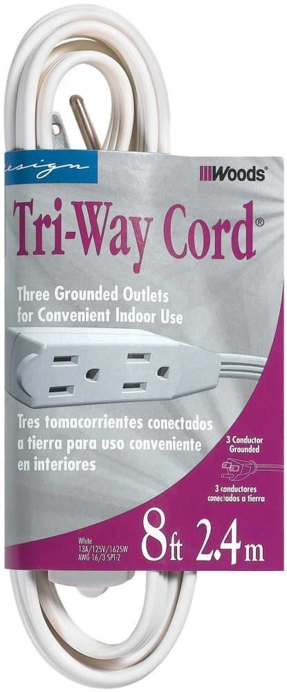 Light Duty Extension Cord for Indoor Use