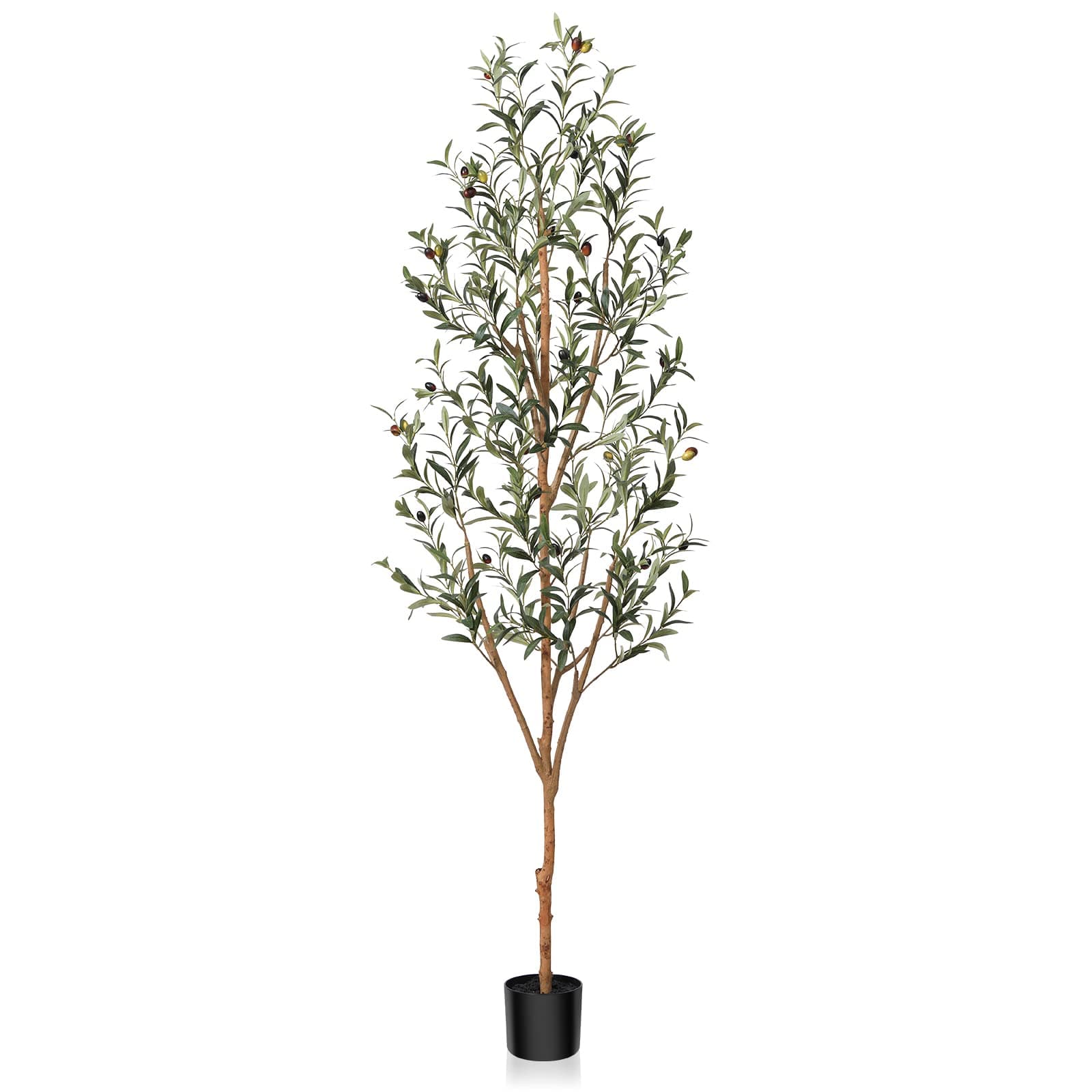 Kazeila 6FT Tall Artificial Olive Tree for Home Office Decor