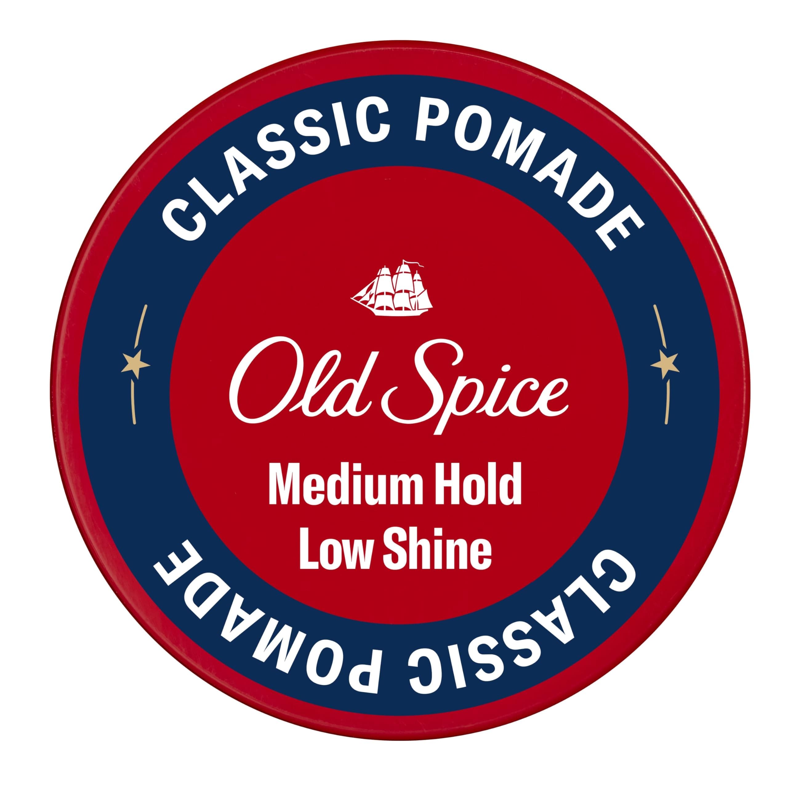 Old Spice Classic Pomade for Men, Medium Hold, 2.22 oz