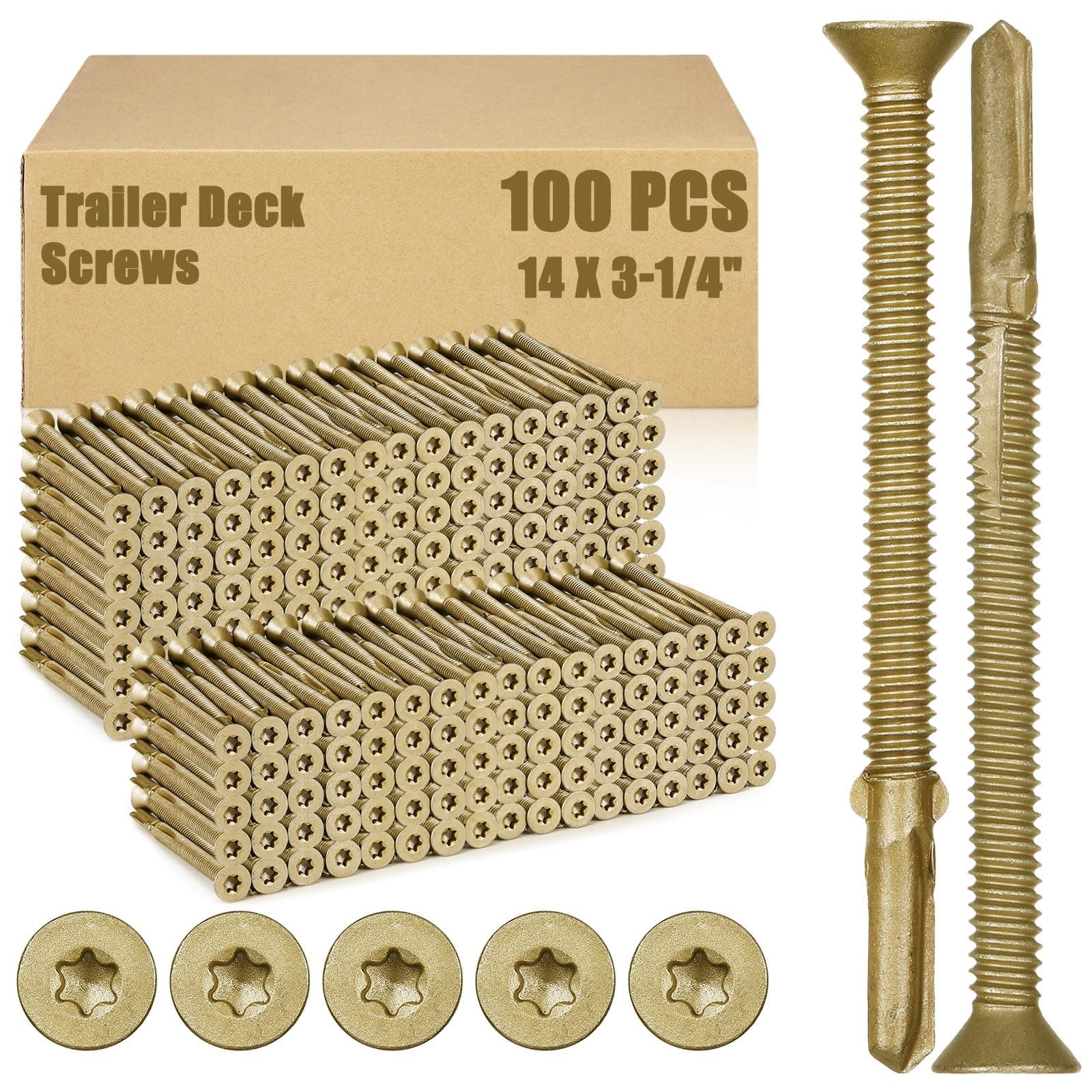 Trailer Deck Screws for Metal Construction