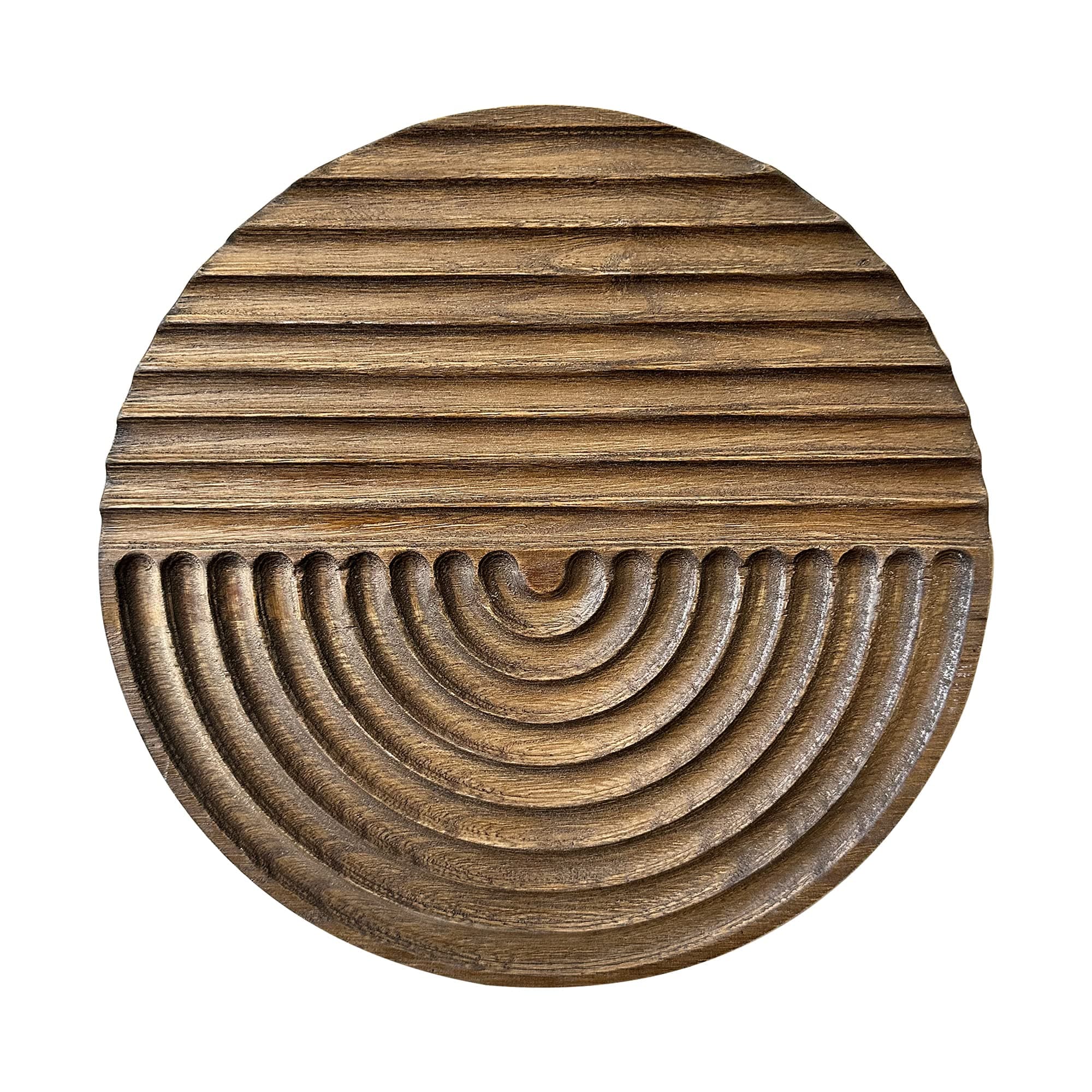 Musanpou Hand-carved Wood Wall Decor for Farmhouse and Country-style Interiors